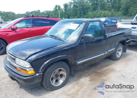 2001 Chevrolet S-10 Ls из США, поврежденный, VIN 1GCCS14501K176684